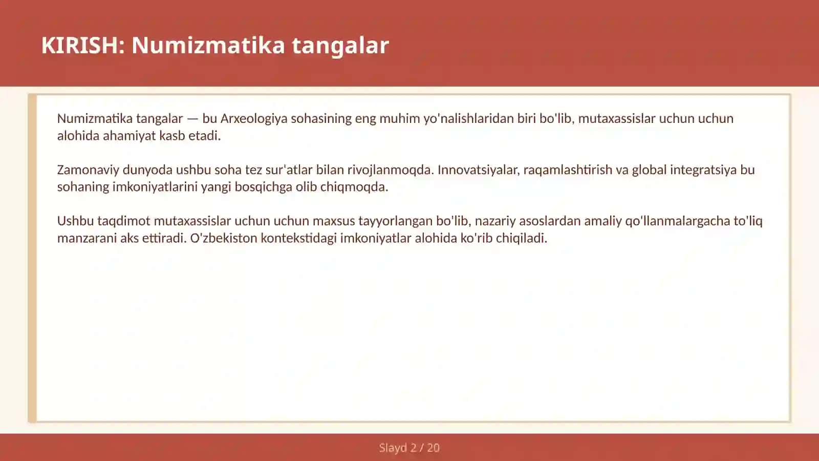 Numizmatika tangalar 2