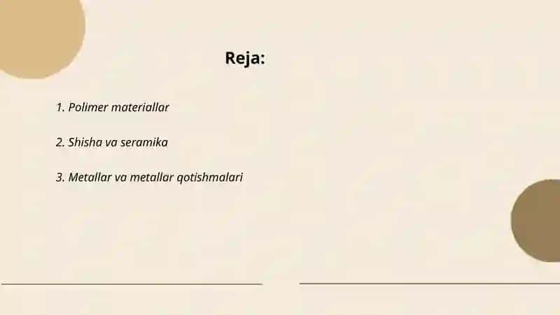 Polimer materiallar 2