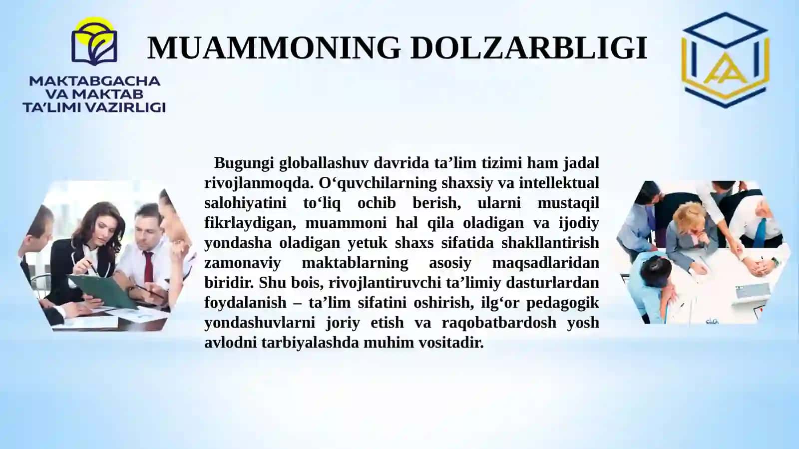 Maktab darivojlantiruvchi ta'limiy dasturlar 2