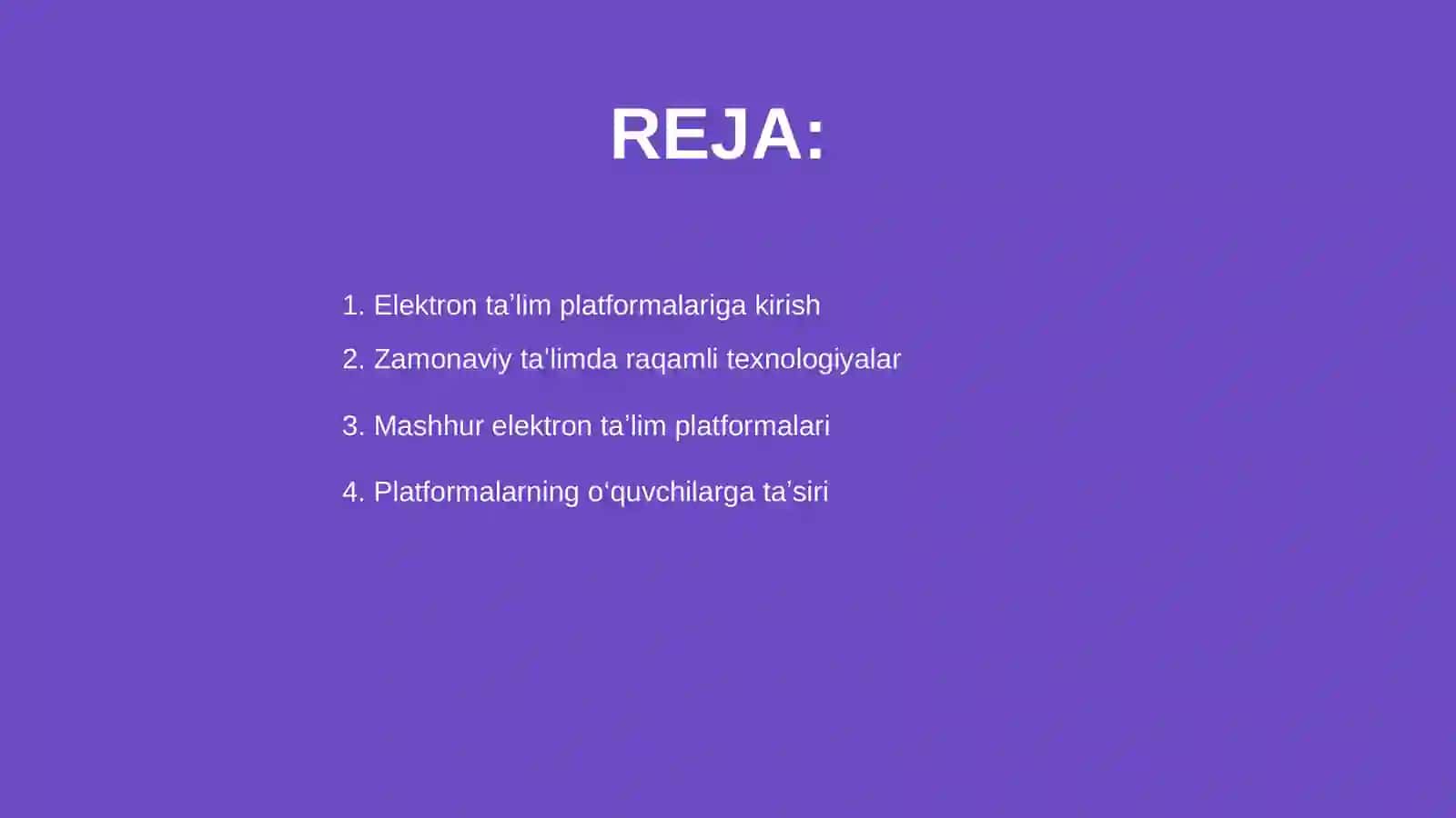 Elektron talim platformalari va ularning samaradorligi 2
