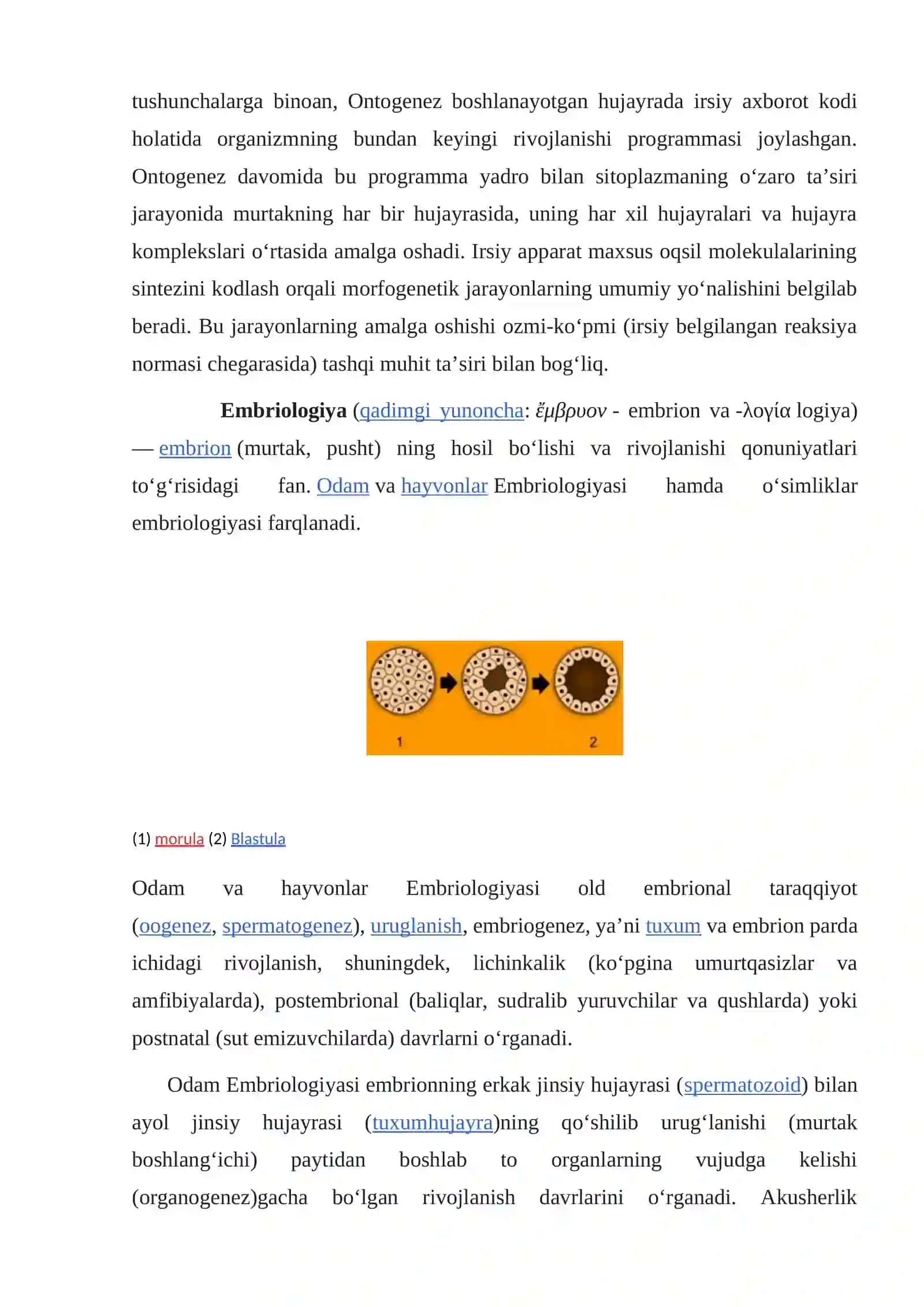 Ontogenez nazariyasi va salomatlik 2