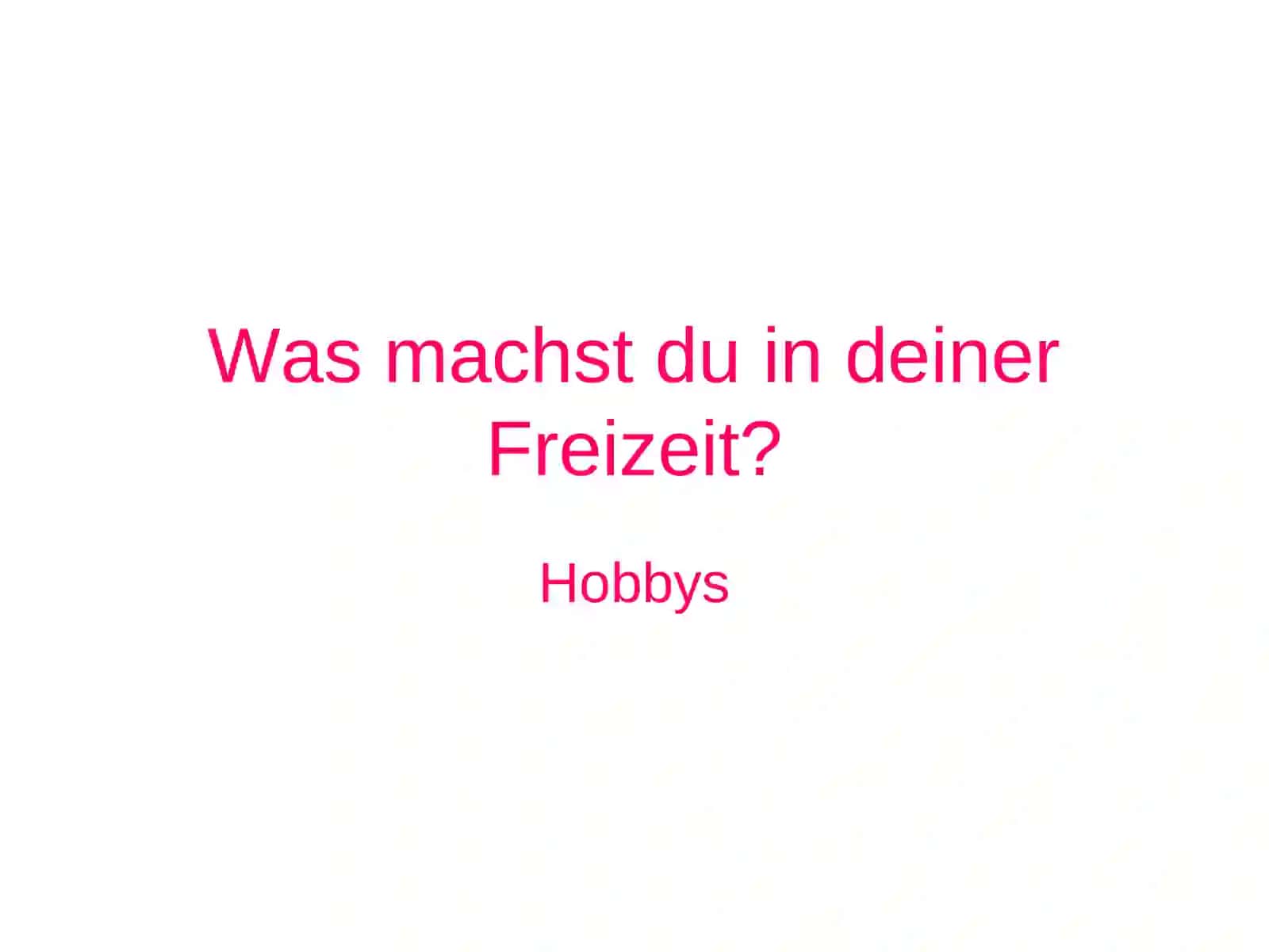 Hobbys 2
