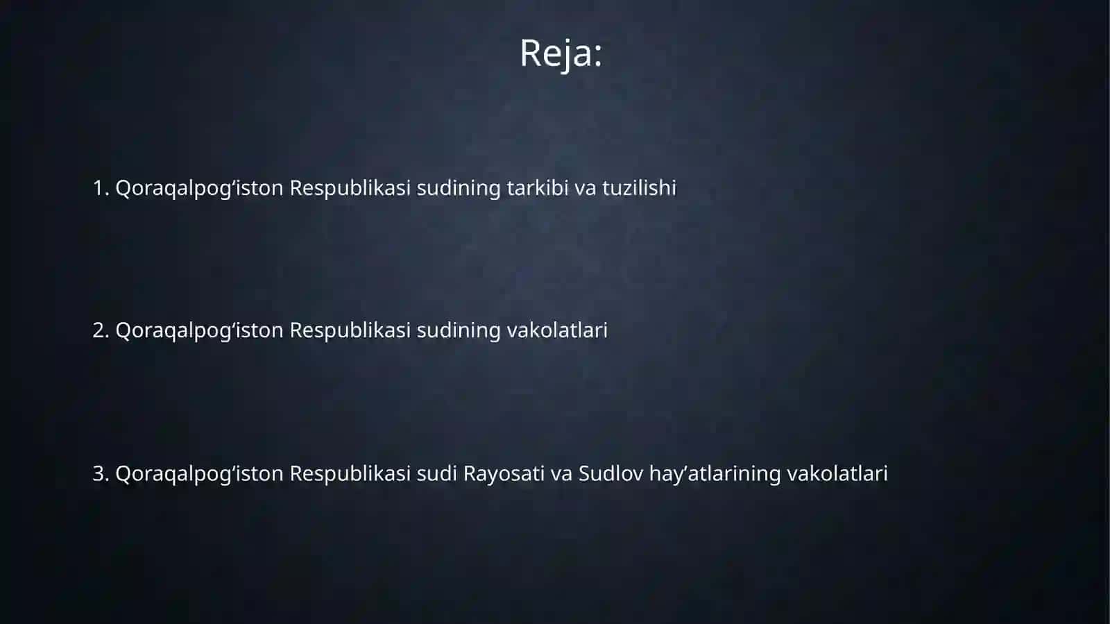 Qoraqalpog’iston ma’muriy sudi vakolatlari,vazifalari 2
