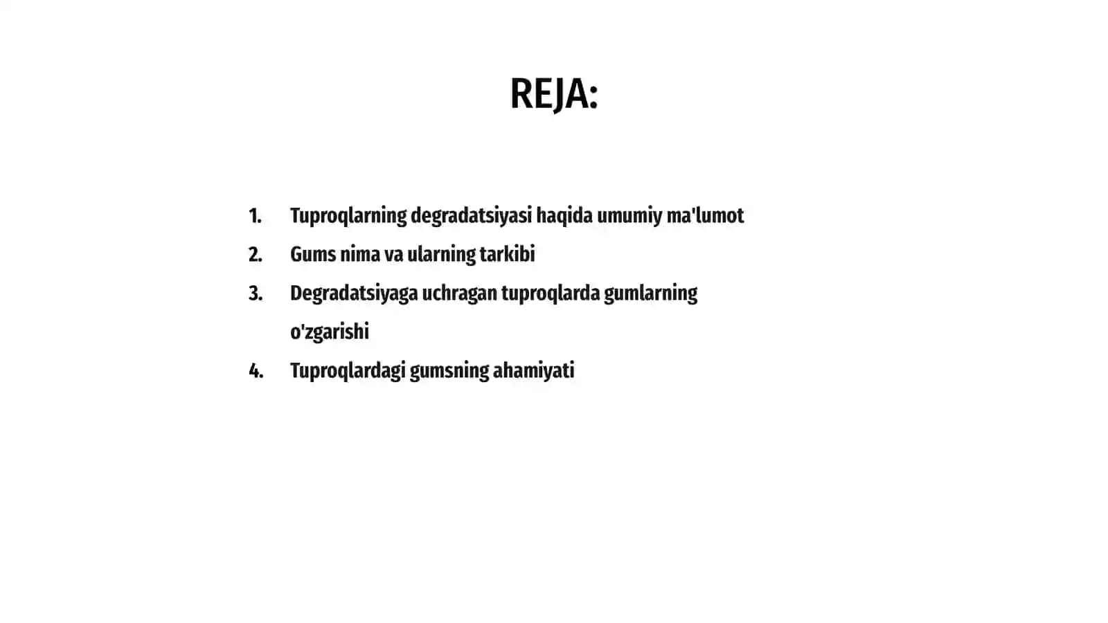 Tuproqlarining degradatsiyasi va gums 2