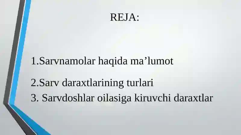 SARVNAMOLAR QABILASI 2