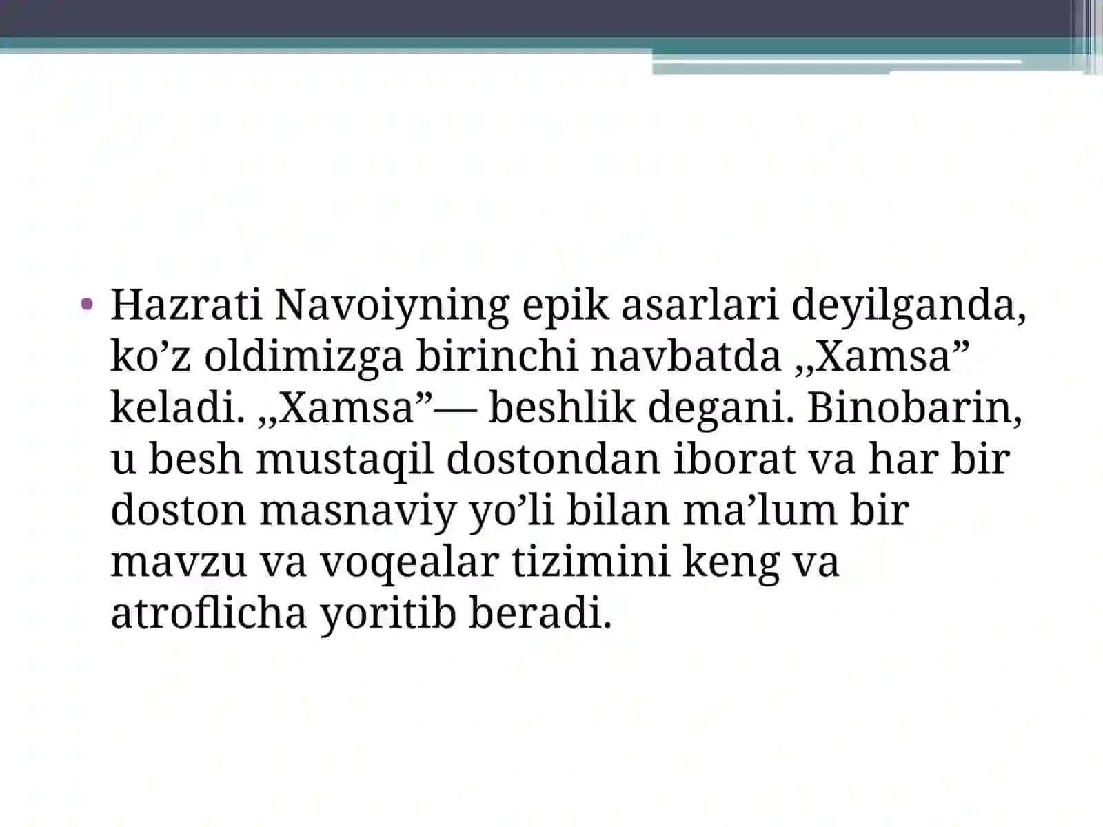 Xamsachilik tarixi 2