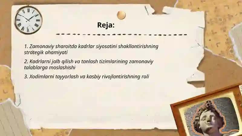 Zamonaviy sharoitda kadrlar siyosatini ahamiyati va roli 2