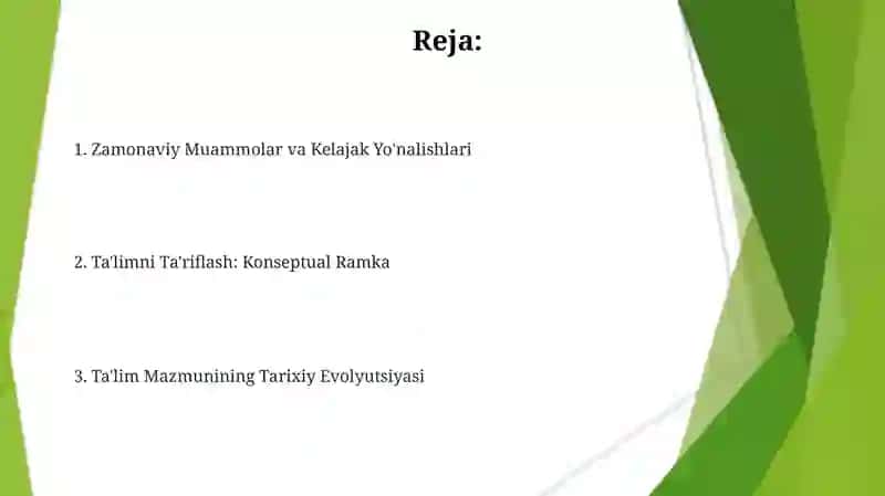Ta'limning tarixiy xususiyati va uning evolyutsiyasi 2