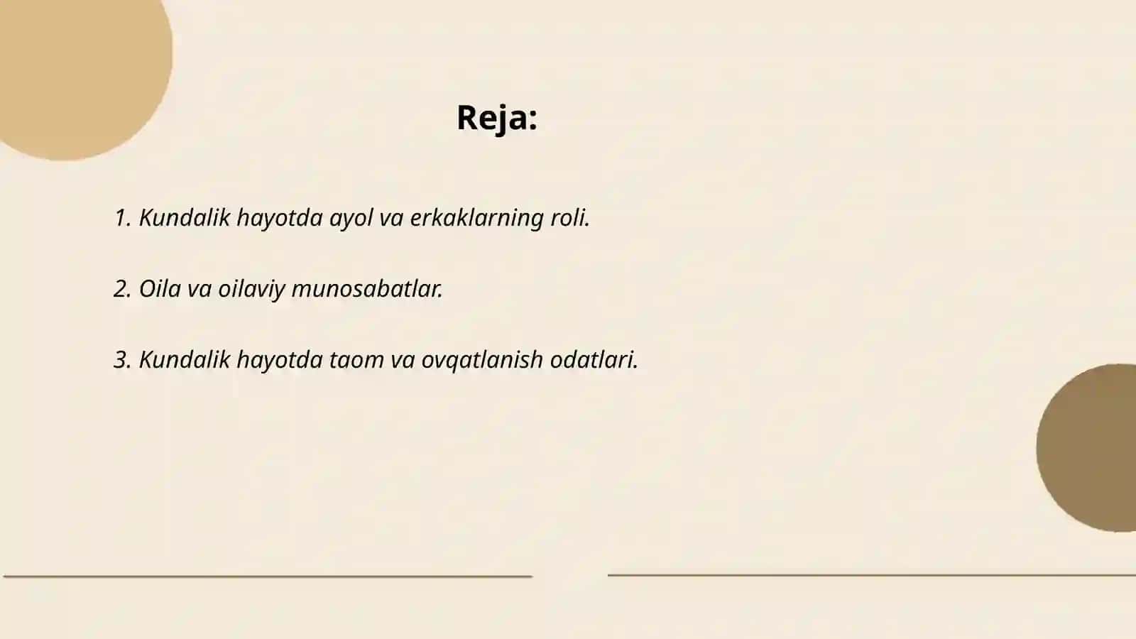 Kundalik hayot tarixi 2