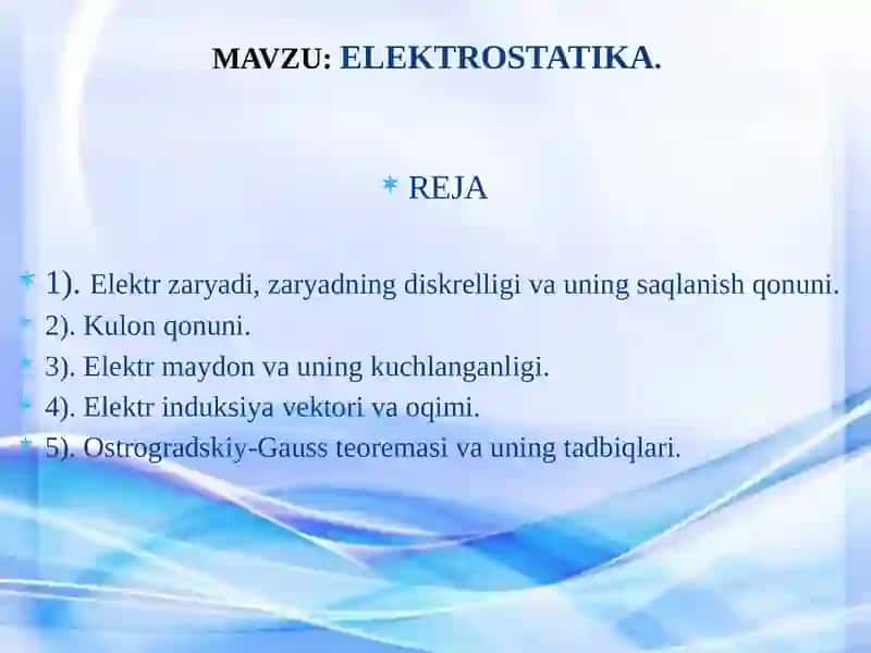 Elektrostatika 2