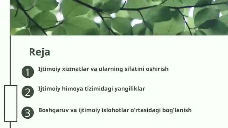 Ijtimoiy xizmatlar va ularning sifatini oshirish 2