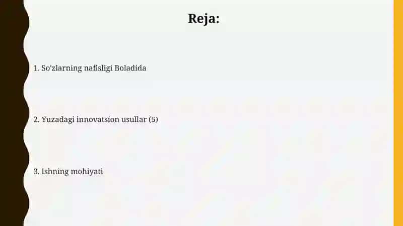 "So'z latofati" 2