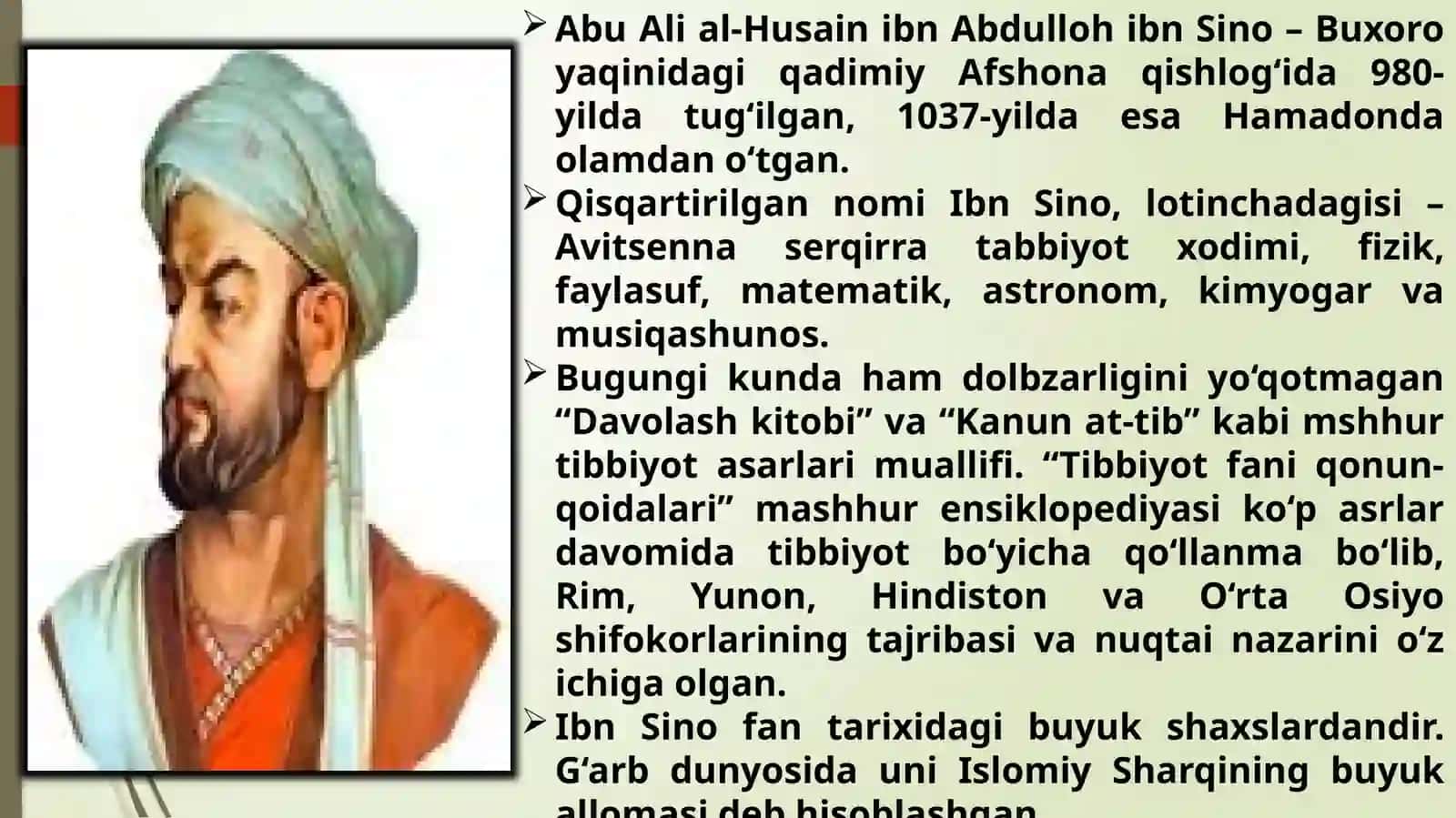 Abu Ali Ibn Sino Taosiyolik Buyuksiklopedist Alloma 2