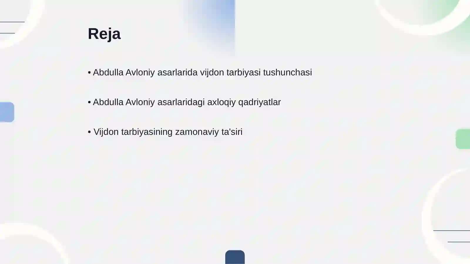Abdulla Avloniy asarlaridan vijdon tarbiyasi masalalari 2