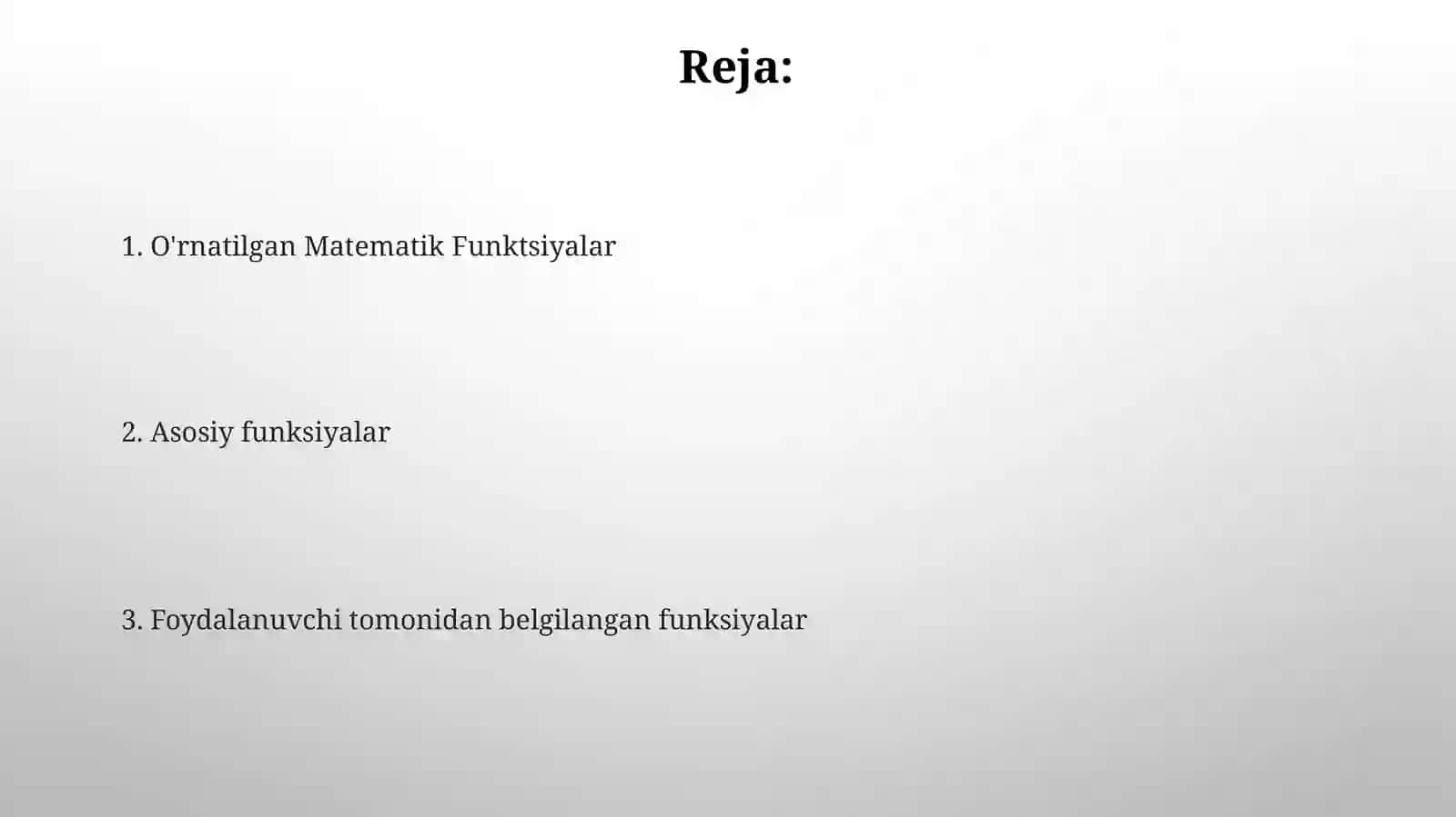 Pythonda matematik funksiyalar 2