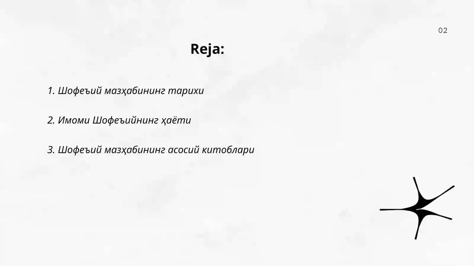 Шофеъий мазҳаби 2