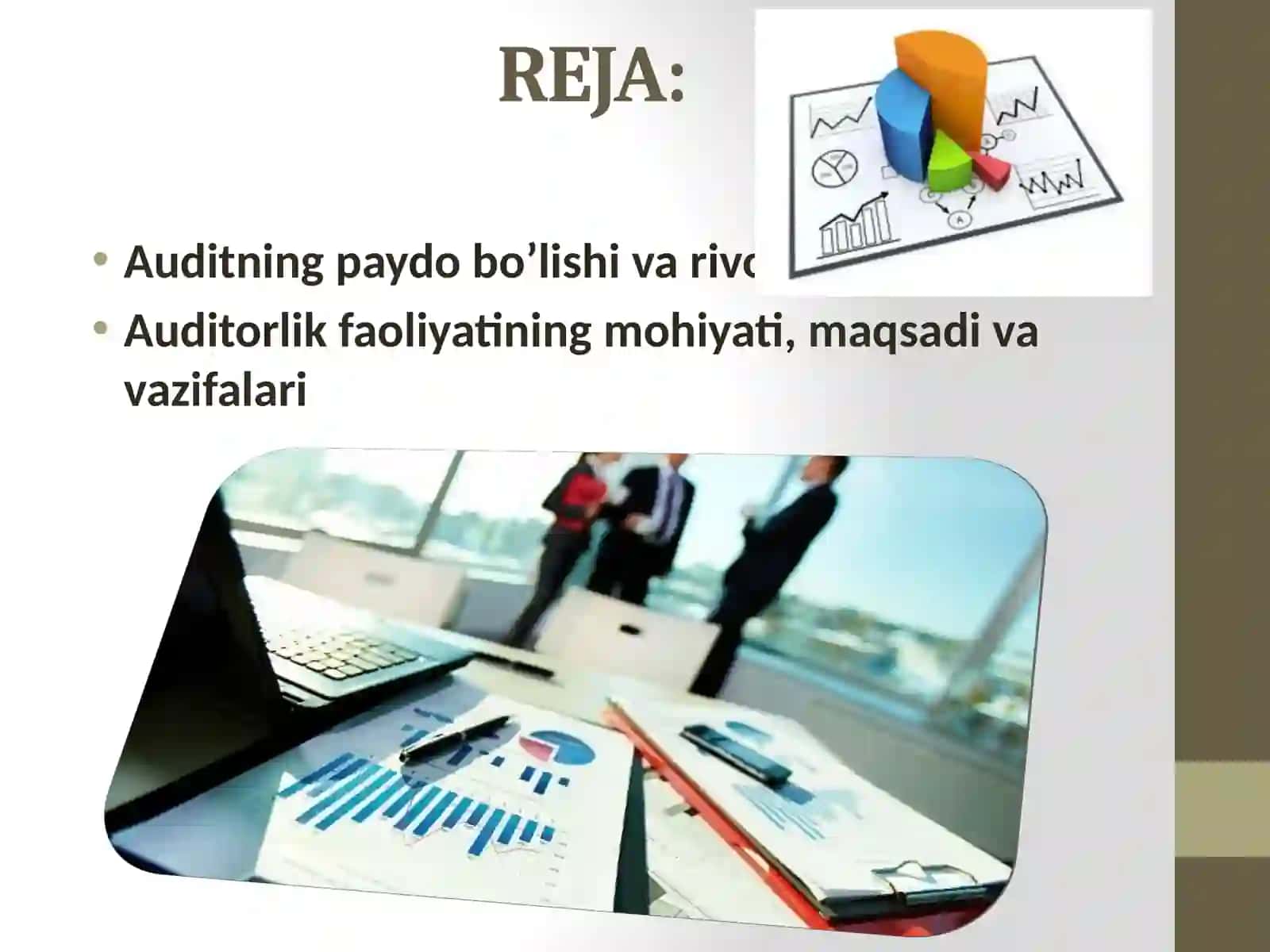 Audit xizmatining faoliyati 2