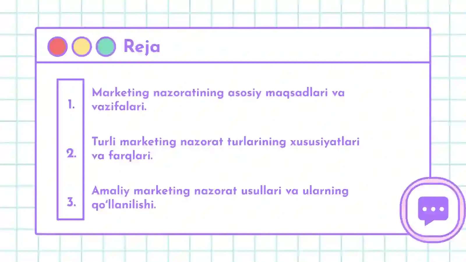 Marketingnazorativauningturlari 2