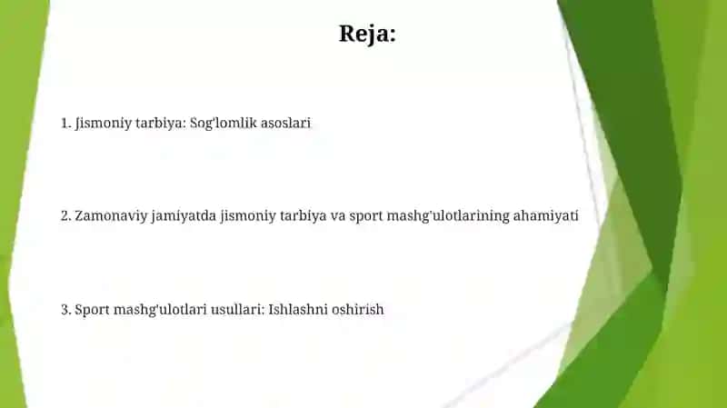 Jismoniy tarbiya va sport sohasida qo'llaniladigan tarbiya metodlari 2