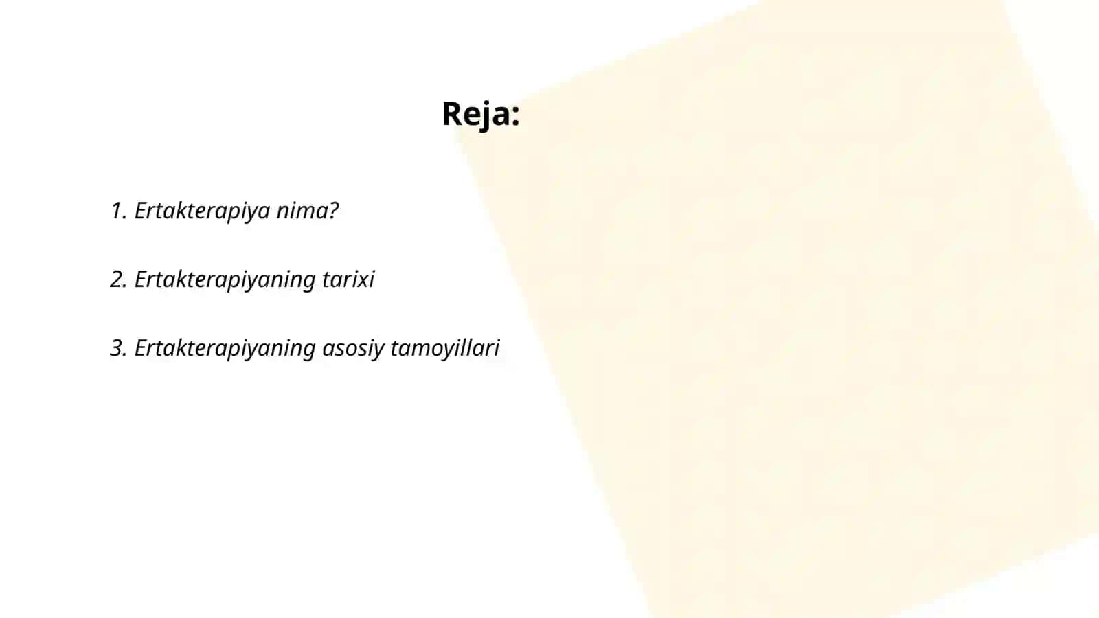 Ertakterapiya 2
