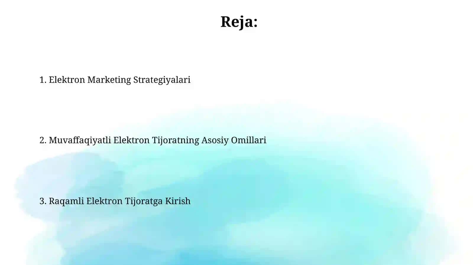 Raqamli elektron biznezbozori va elektronmarketing 2