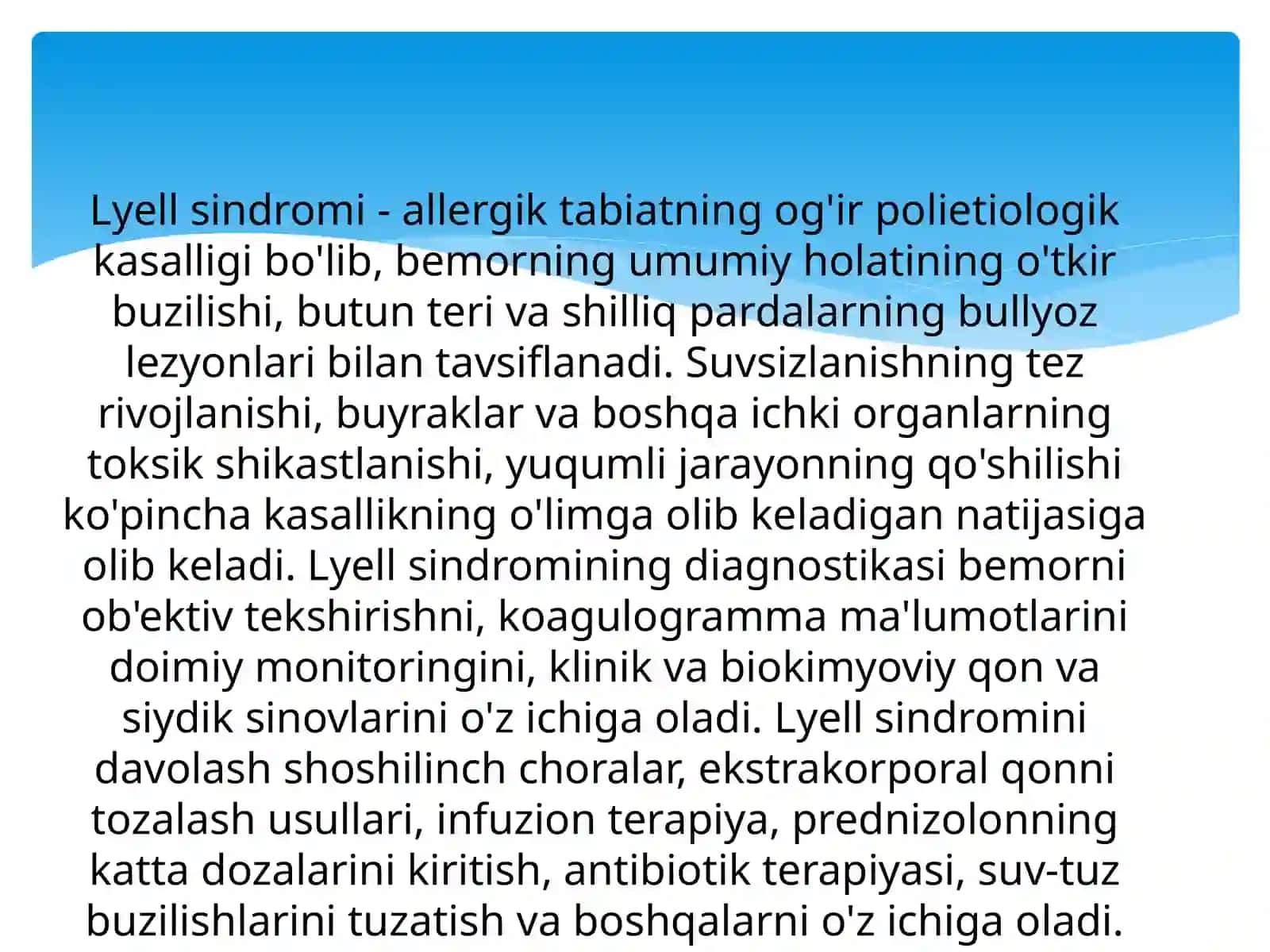 Lyell sindromi ,IXTIOZ KASALLIKLARI 2