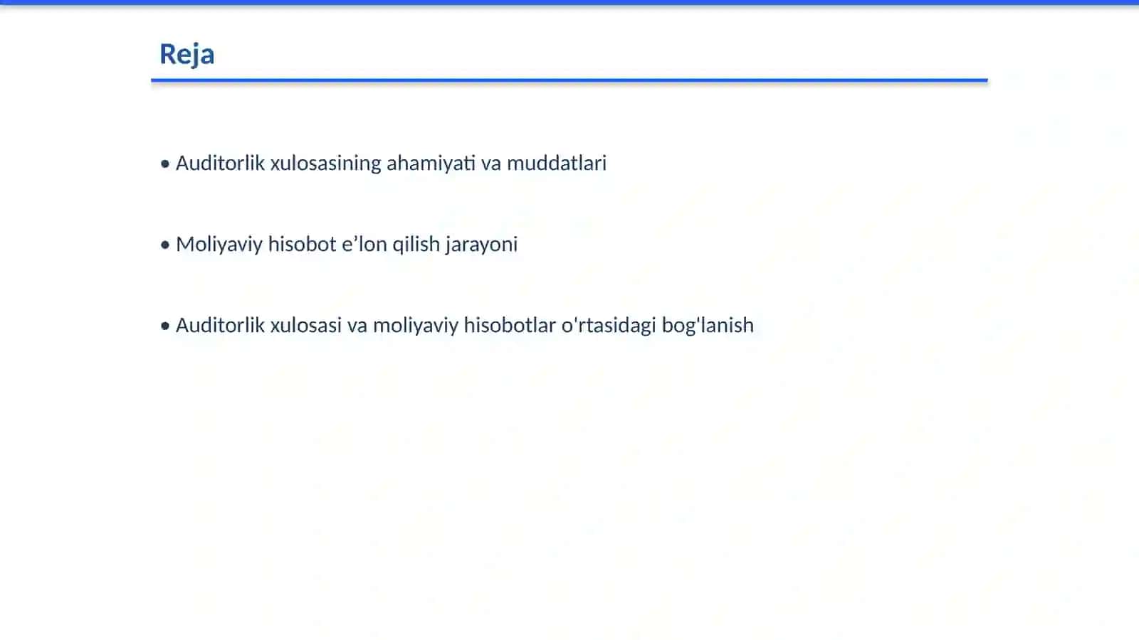 Auditorlik xulosasi va Moliyaviy Hisobotlar 2