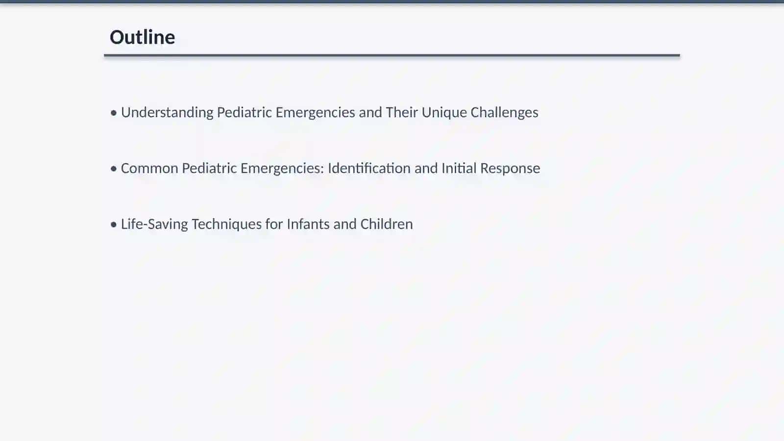 Emergency Management in Pediatric Care: A First Aid Manual 2