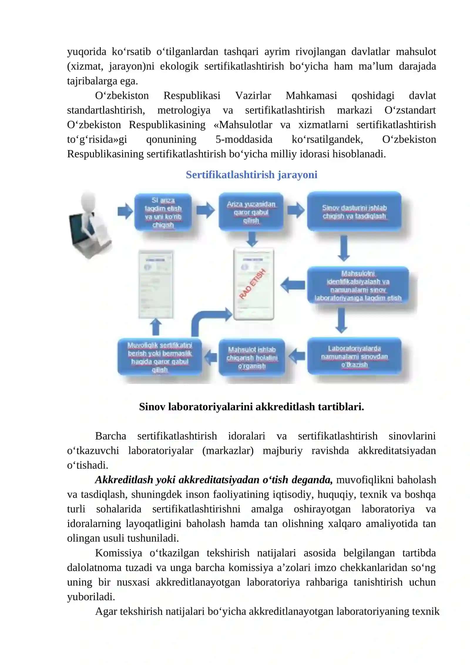 Ishlab chiqilayotgan mahsulotlarni va ko’rsatilayotgan xizmatlarni sertifikatlashtirishdan o’tkazish tartibi. Sertifikatlashtirish sxemalari 2