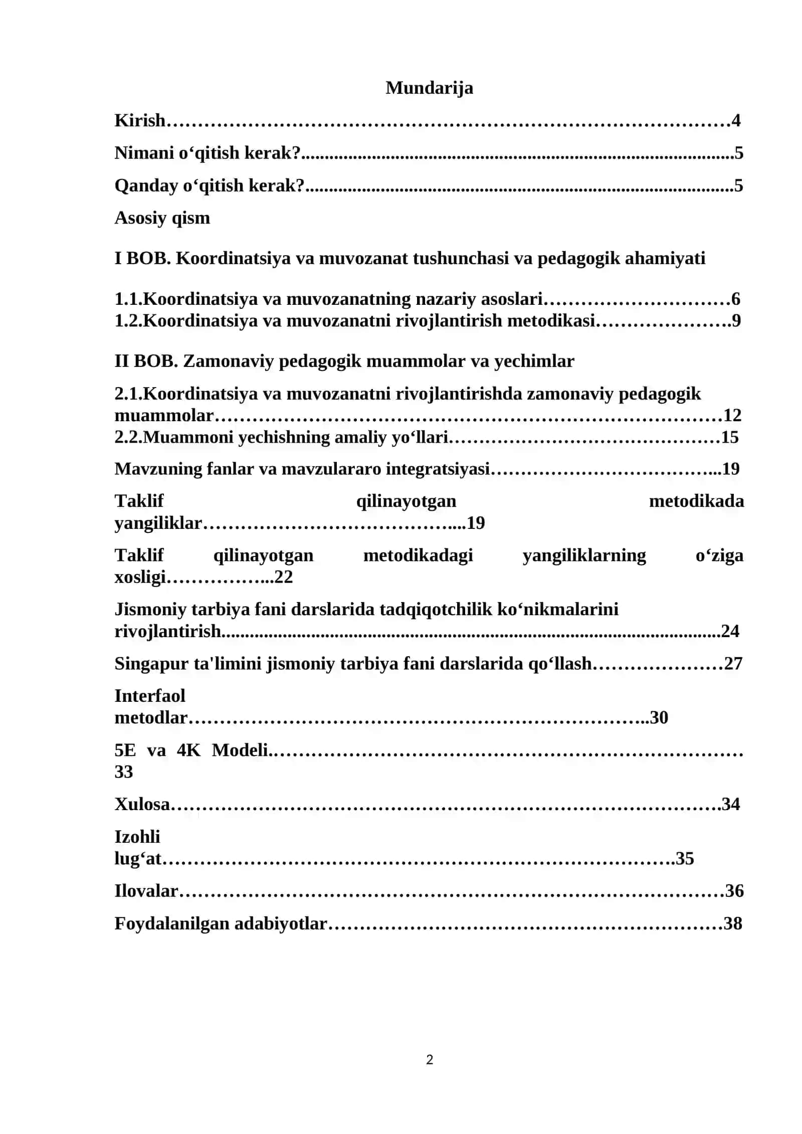Metodik qoʻllanma yoki tavsiya 2