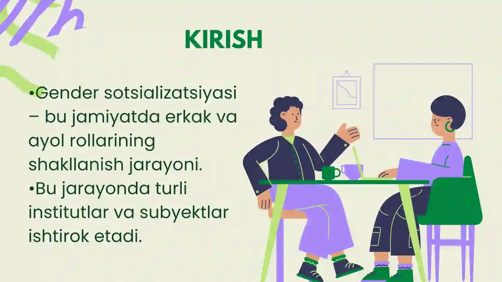 Gender sotsializatsiyasining asosiy institutlari va subektlari 2
