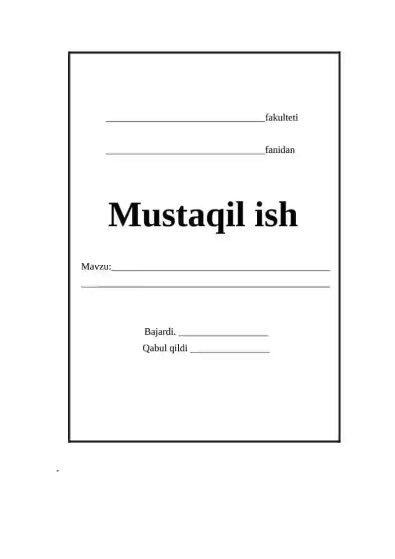 Telegram mavzusiga oid mistaqil ish 2