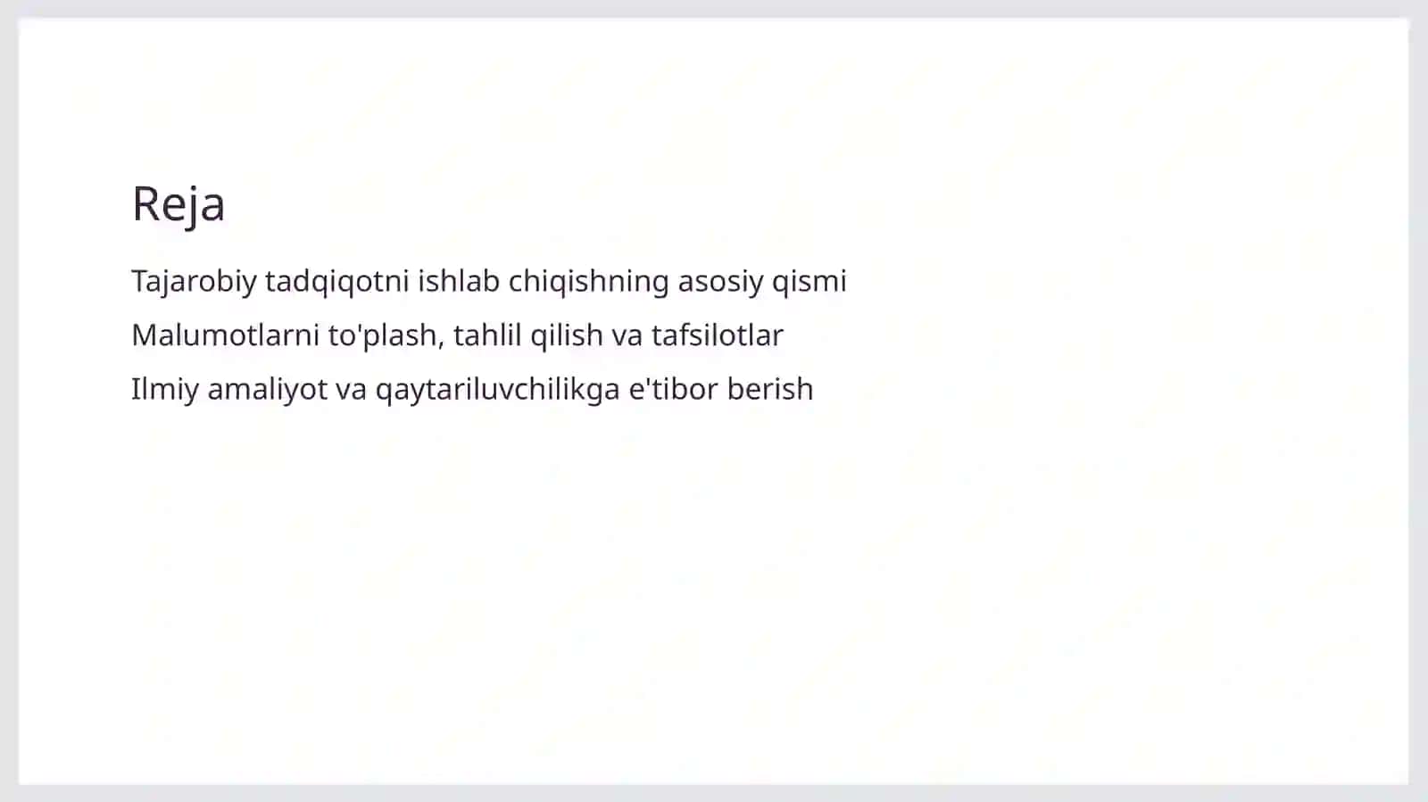 Eksperimental tadqiqotning strukturasi 2
