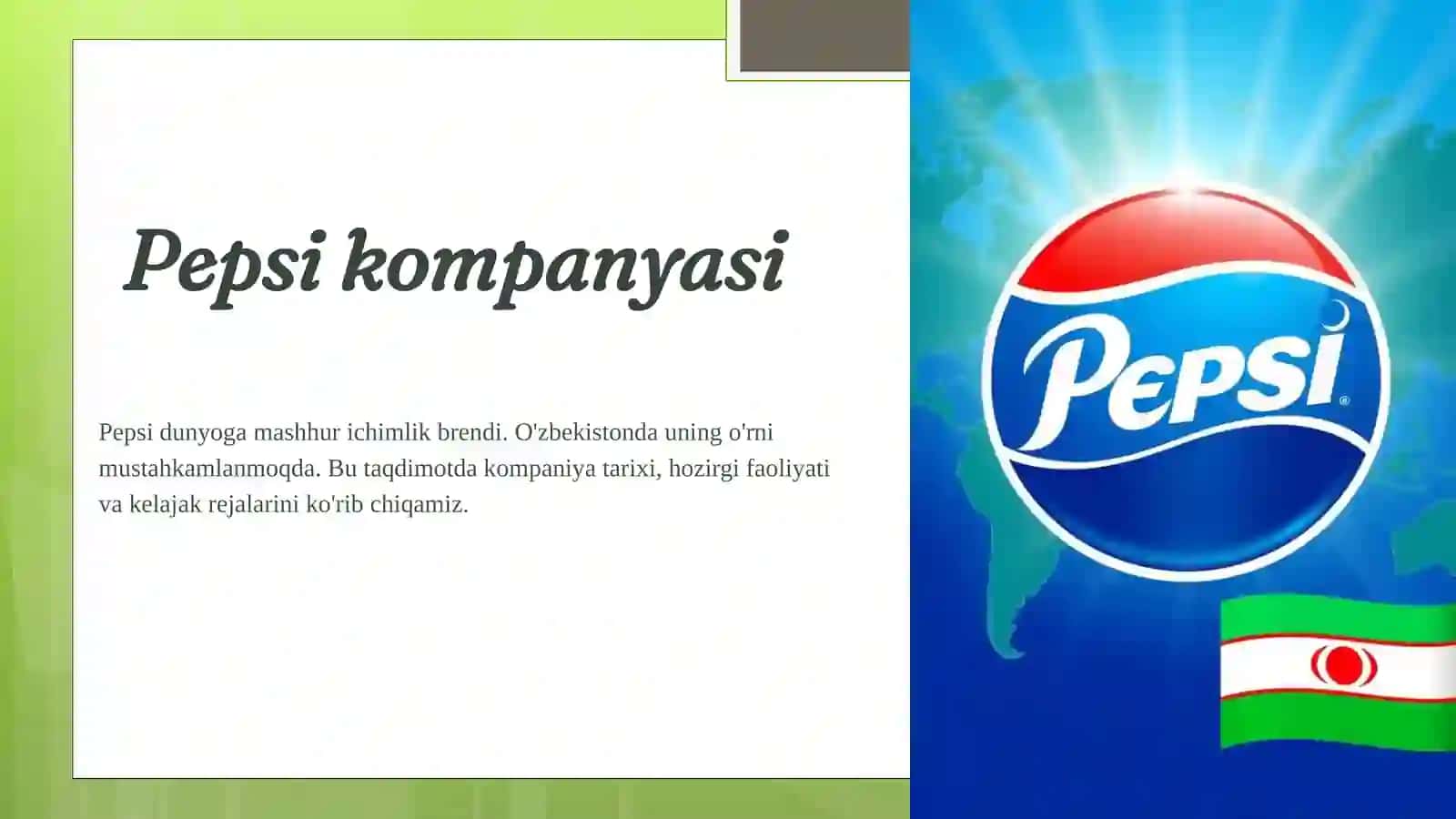 Pepsi kompanyasi 2