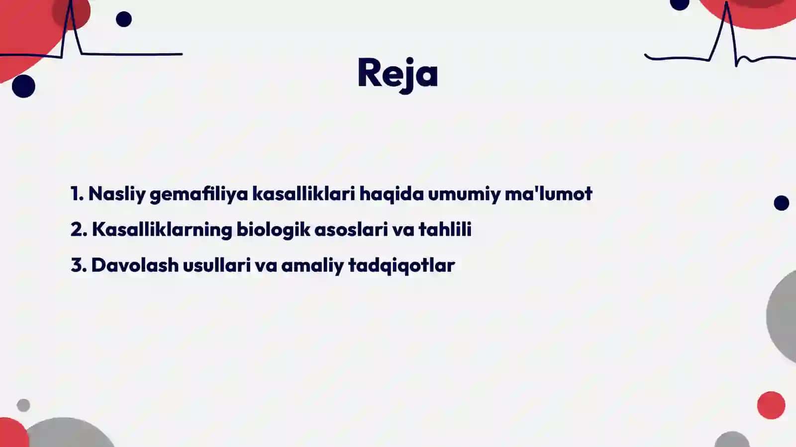 Nasliy gemafiliya kasalliklari 2