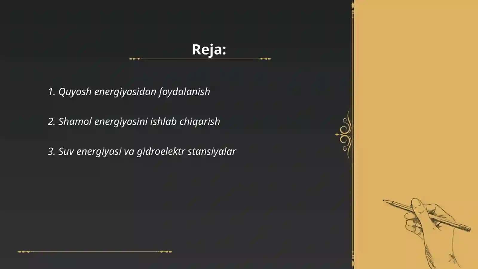 Energiya tejankorlikni boshqarish 2