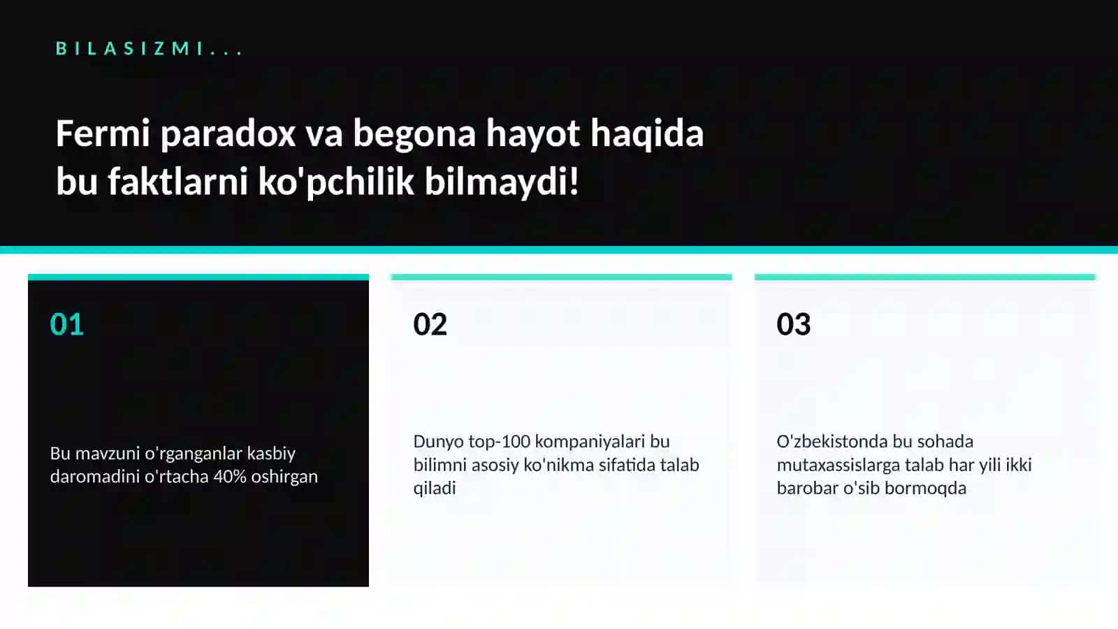 KOSMIK TEXNOLOGIYALAR 2
