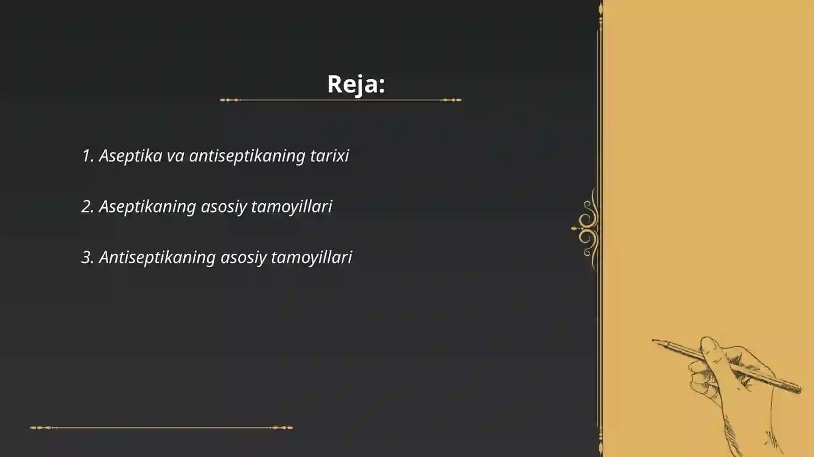Aseptika va antiseptika 2