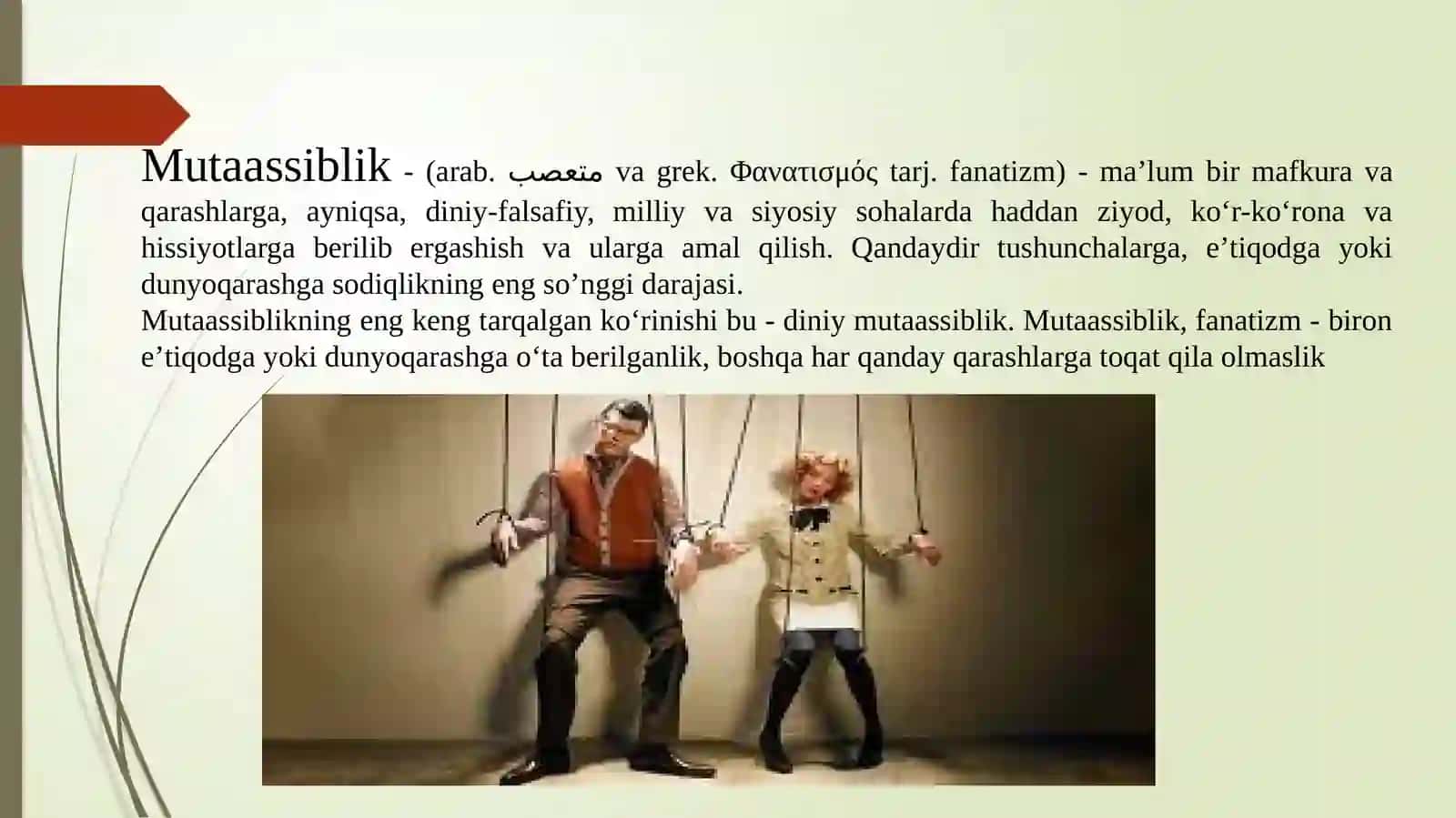 Diniy fanatizm va dindorlik 2