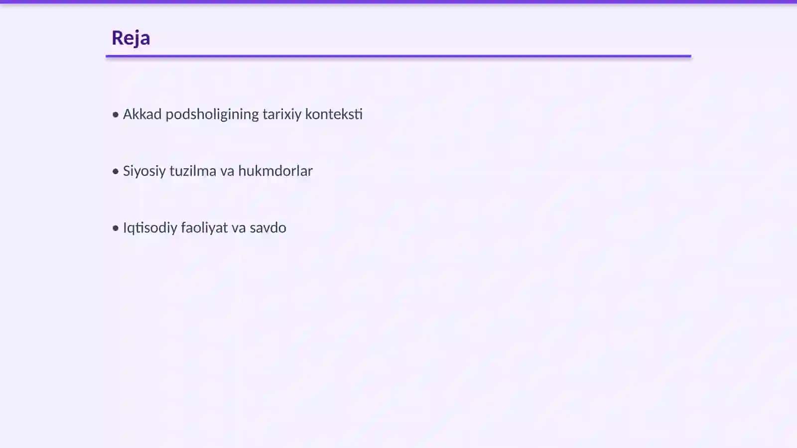 Mesopotamiya Akkad podsholigi davrida Rustamova Mashxuraxon 2