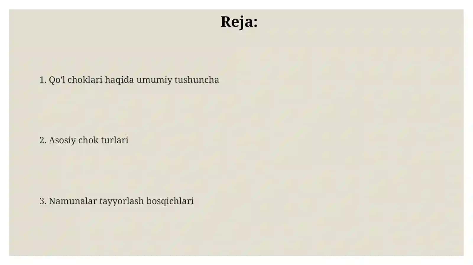Qo'lchoklaridannamunalartayyorlash.Joriy|taqdimottayyorlash 2