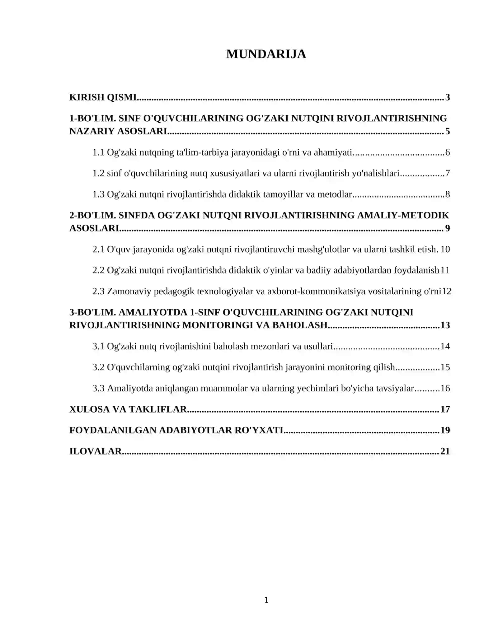 1-sinf alifbe davrida oʻquvchilarning ogʻzaki nutqini rivojlantirish metodikasi 2