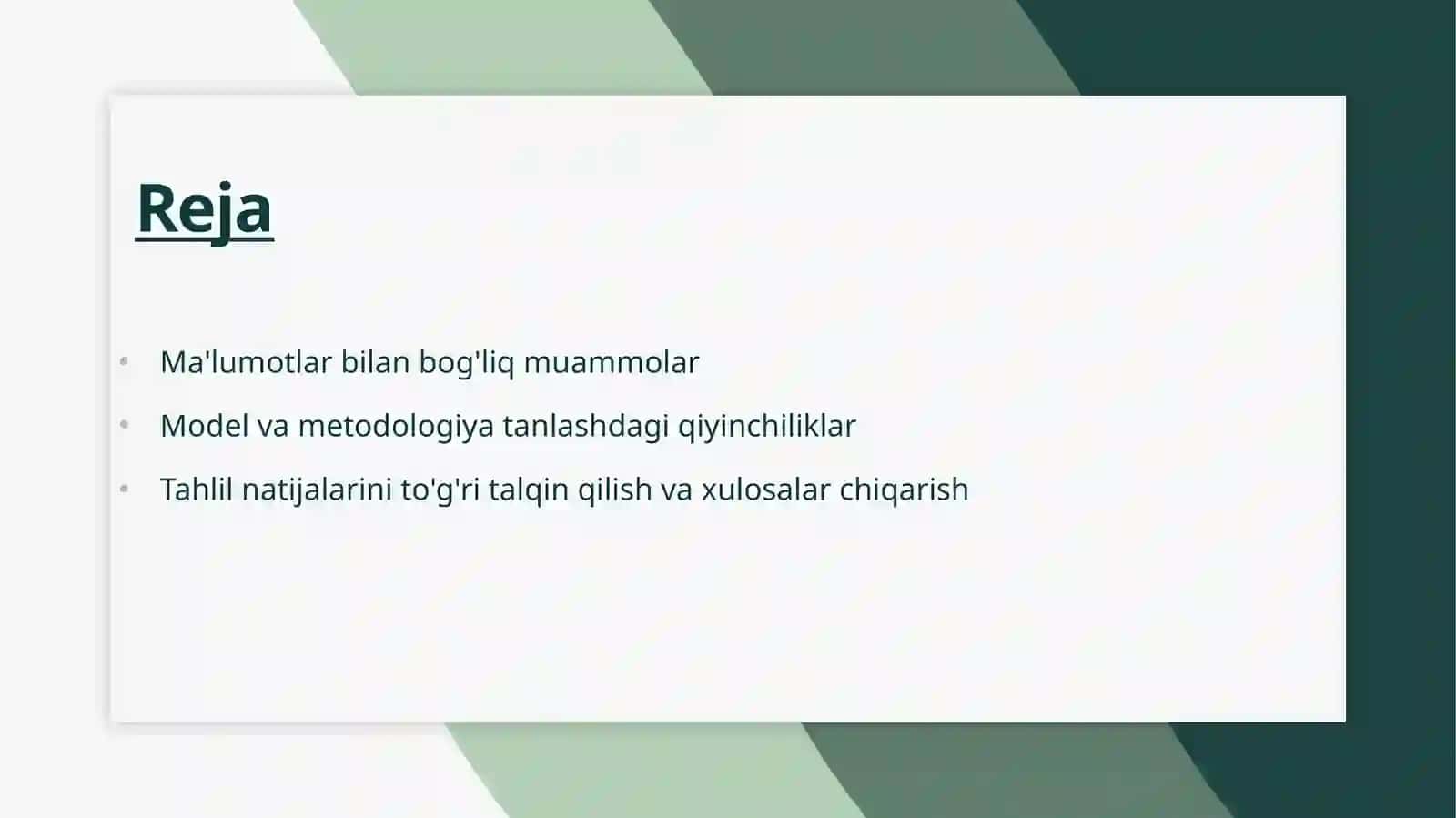 Makroiqtisodiy tahlilni amalga oshirishdagi muammolar 2