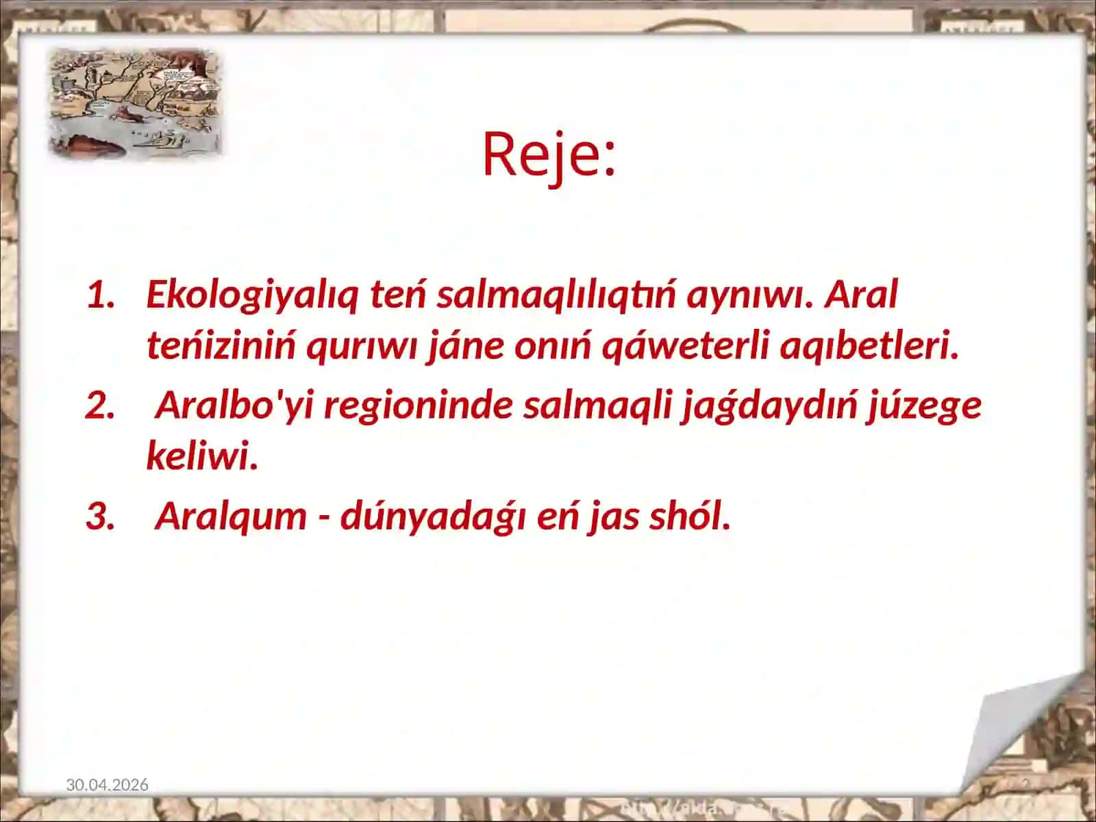Aral teńizi 2