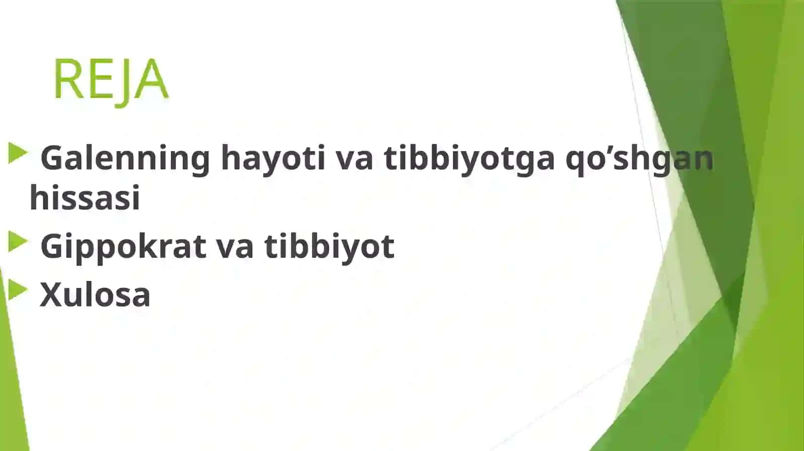 Galen va Gippokrat: ularning g’oyalari va amaliy faoliyati 2