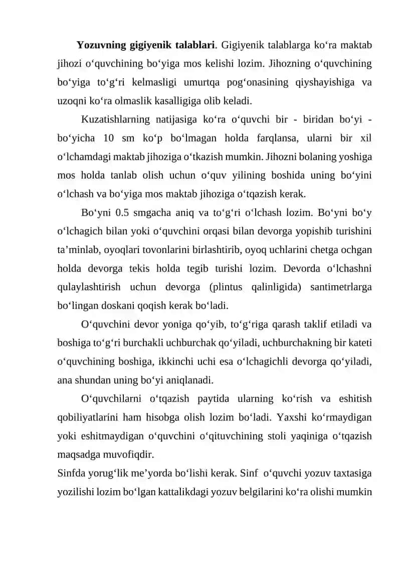 XUSNIXATGA OʻRGATISHNING GIGENIK JIHATLARI 2
