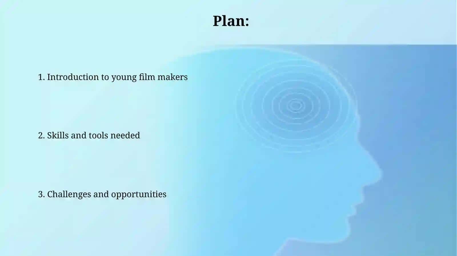 Introduction to young film makers 2
