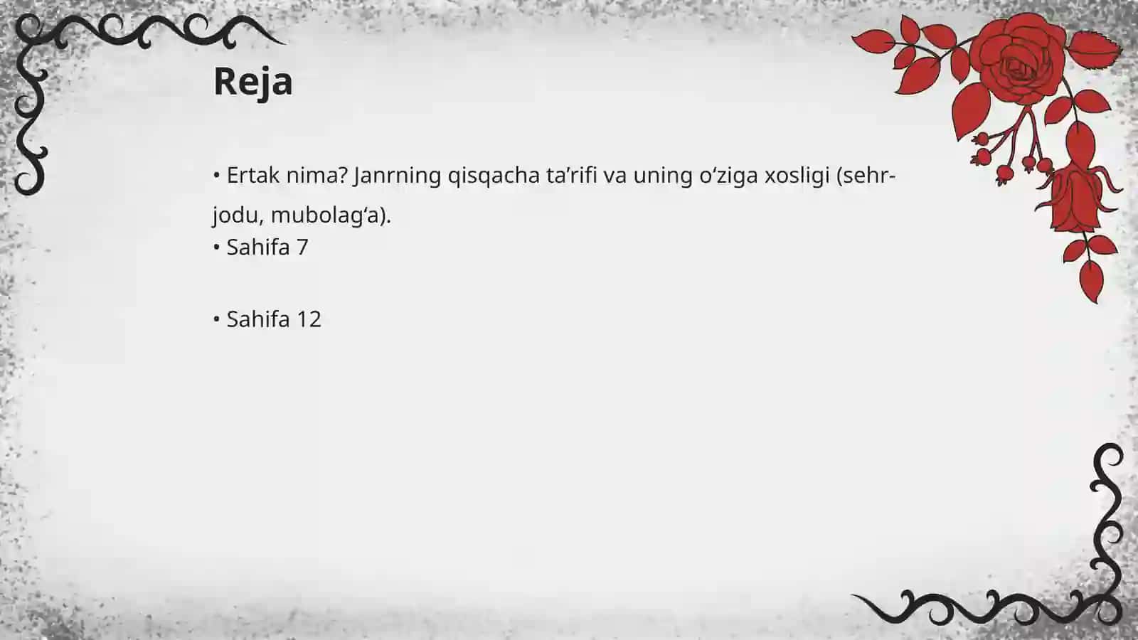 Boshlangʻich sinflarda ertak janridagi asarlarni oʻrganish metodikasi 2