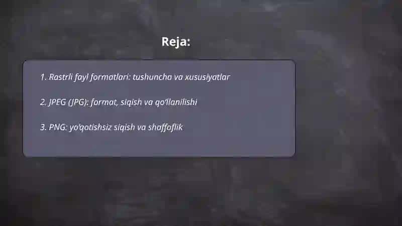 Rastrli fayl formatlari 2