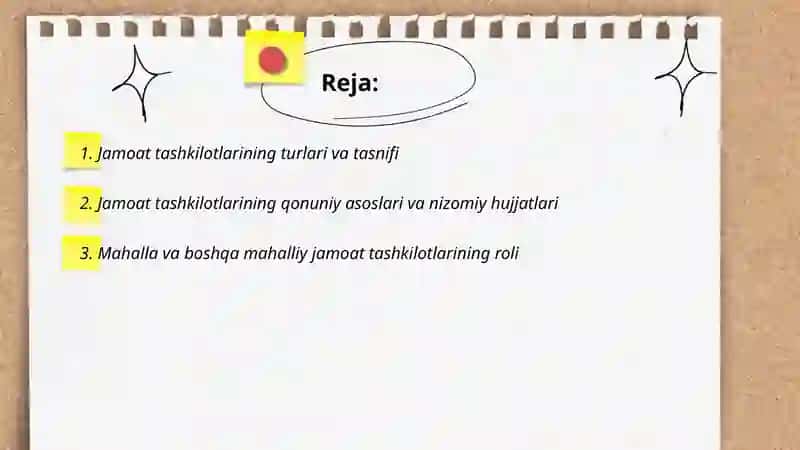 Jamoat tashkilotlari 2